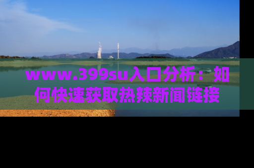 www.399su入口分析:如何快速获取热辣新闻链接