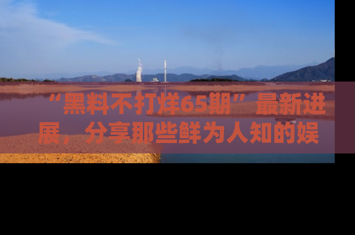 “黑料不打烊65期”最新进展，分享那些鲜为人知的娱乐八卦