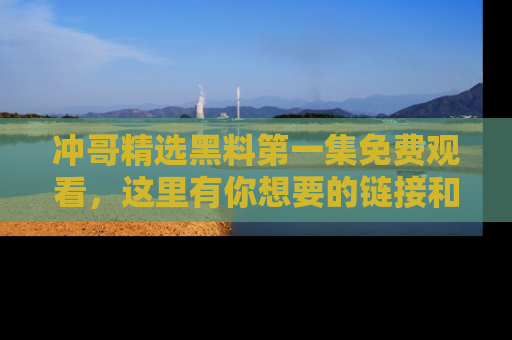 冲哥精选黑料第一集免费观看，这里有你想要的链接和内幕！