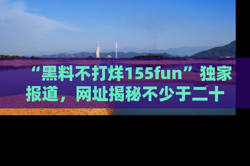 “黑料不打烊155fun”独家报道,网址揭秘不少于二十条惊人黑料新闻!