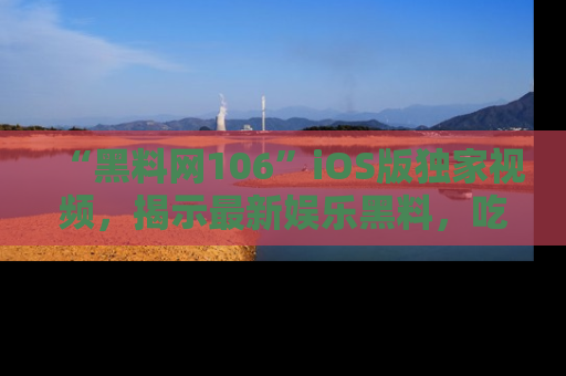 “黑料网106”iOS版独家视频,揭示最新娱乐黑料,吃瓜不停!