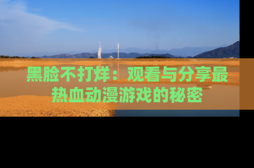 黑脸不打烊：观看与分享最热血动漫游戏的秘密