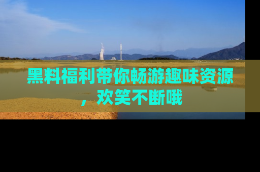 黑料福利带你畅游趣味资源，欢笑不断哦