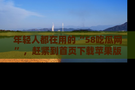 年轻人都在用的“58吃瓜网”，赶紧到首页下载苹果版吧！