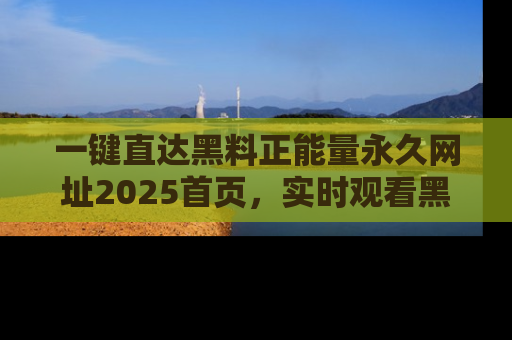 一键直达黑料正能量永久网址2025首页,实时观看黑料大汇总