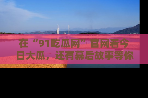 在“91吃瓜网”官网看今日大瓜,还有幕后故事等你来挖掘!