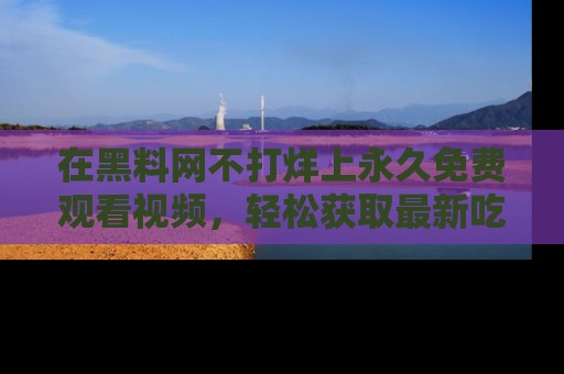 在黑料网不打烊上永久免费观看视频,轻松获取最新吃瓜资讯!